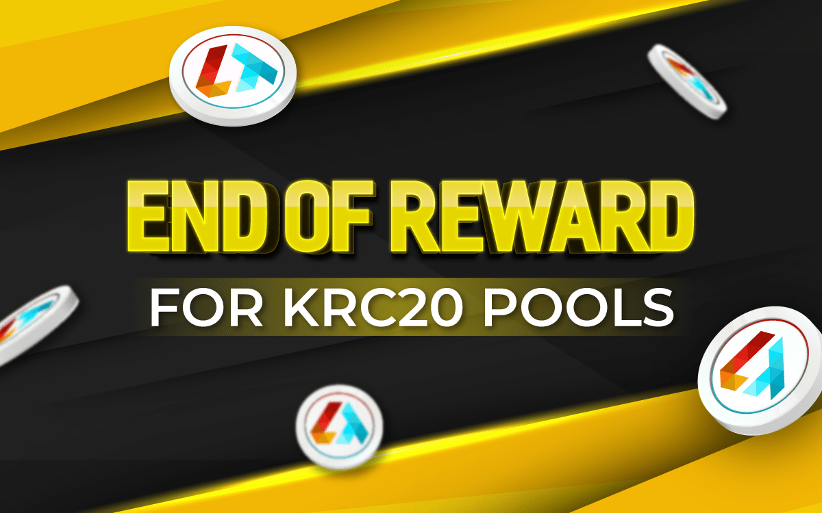 End of Reward for KRC20 Pools with LTD