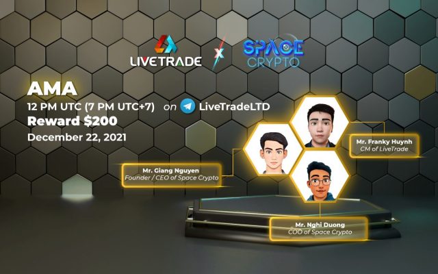 Announcement: Partnership between LiveTrade and Space Crypto