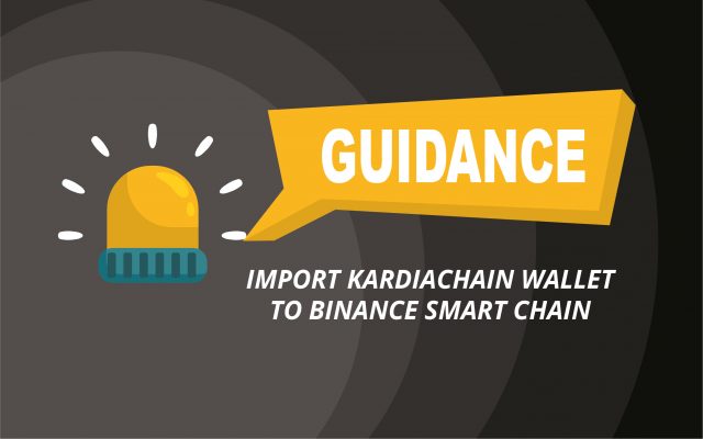 Quick Guide: How to Import KRC-20 Wallet to Binance Smart Chain