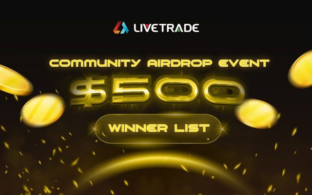 Gleam Winners of LiveTrade Community Airdrop